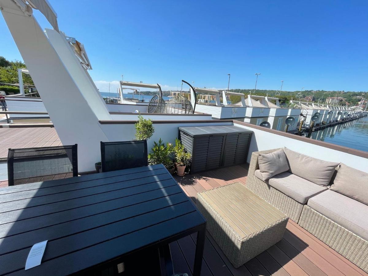 Ferienwohnung Floating Sea House Marea Portorož Exterior foto