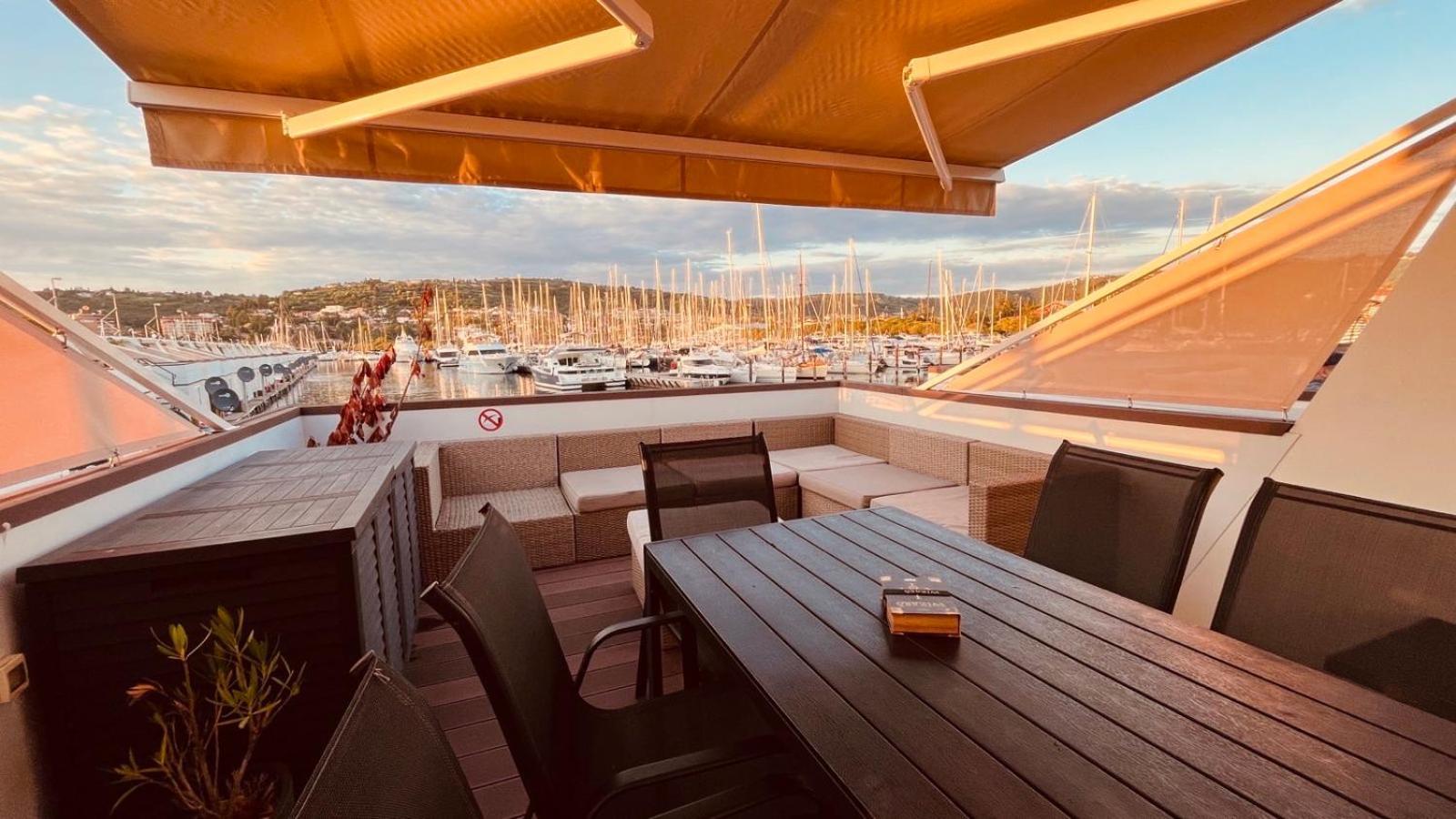Ferienwohnung Floating Sea House Marea Portorož Exterior foto